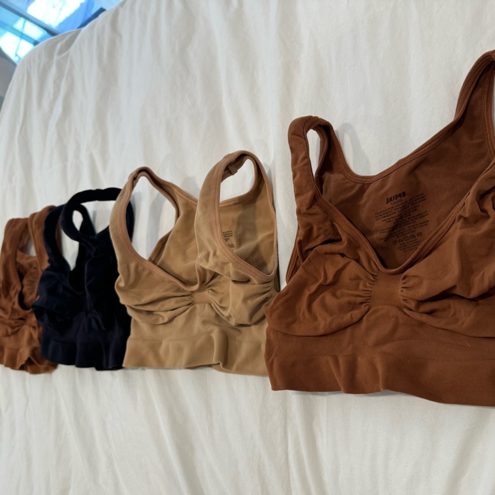 SKIMS BUNDLE * scoop plunge bralettes * SIZE SMALL